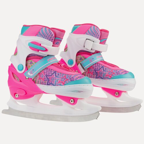 Изображение товара Раздвижные роликовые коньки Alpha Caprice Fantastic Pink (со сменными лезвиями) (m(33-36)) размер L (37-40)