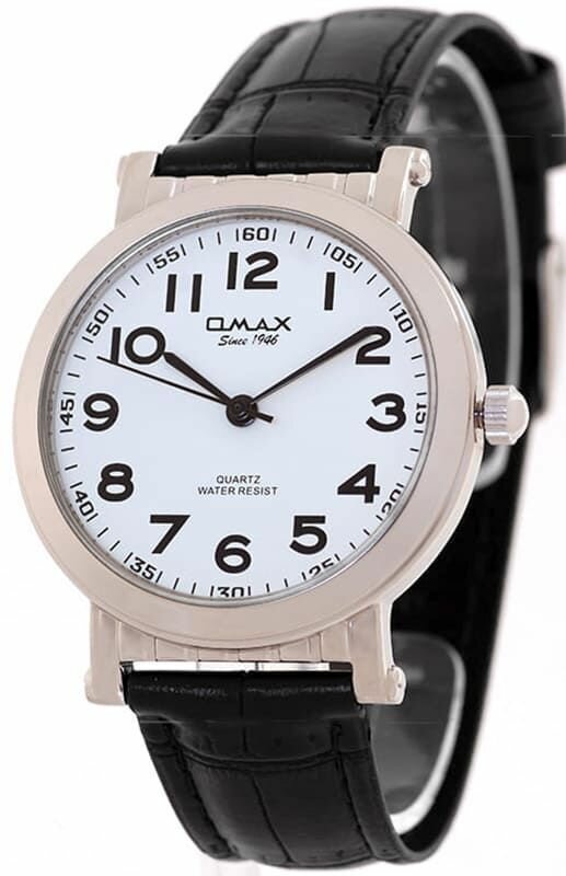 Наручные часы OMAX, белый, серебряный, черный