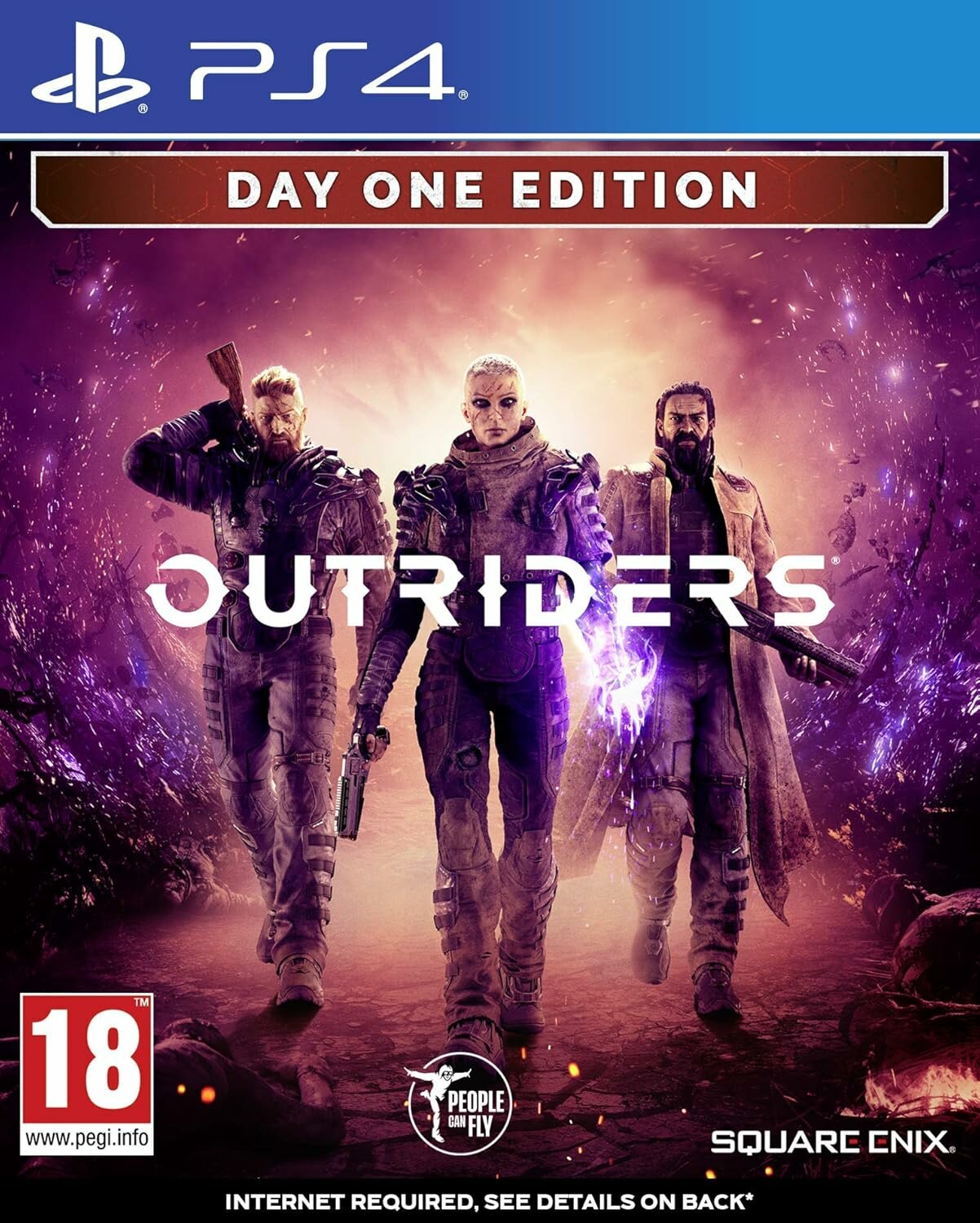 Outriders. Day One Edition PS4 (PlayStation 4, PlayStation 5, русская версия)