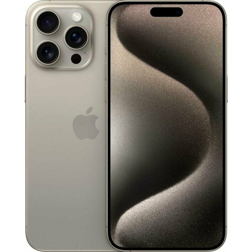 Смартфон Apple iPhone 15 Pro Max 256Gb Global nano SIMeSIM Natural Titanium Серый 128064₽