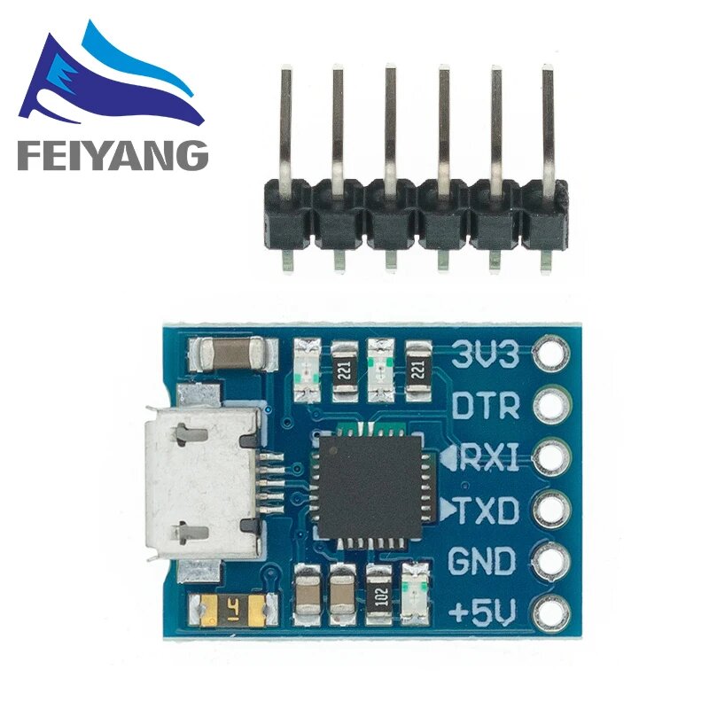 SAMIORE ROBOT модуль CP2102 USB 2.0 to UART TTL, Micro CP2102