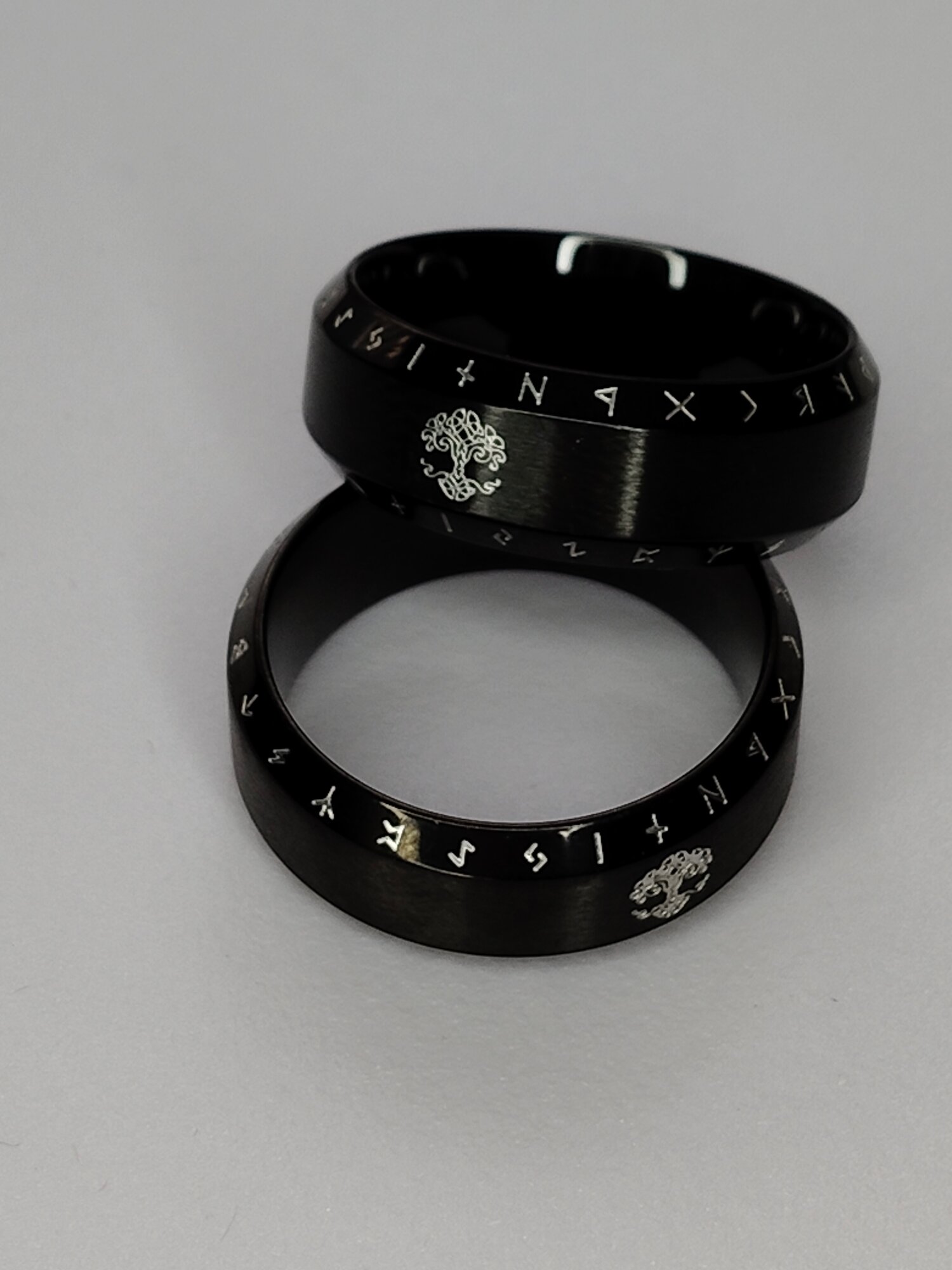 Кольцо, ширина 8 мм — фото 1