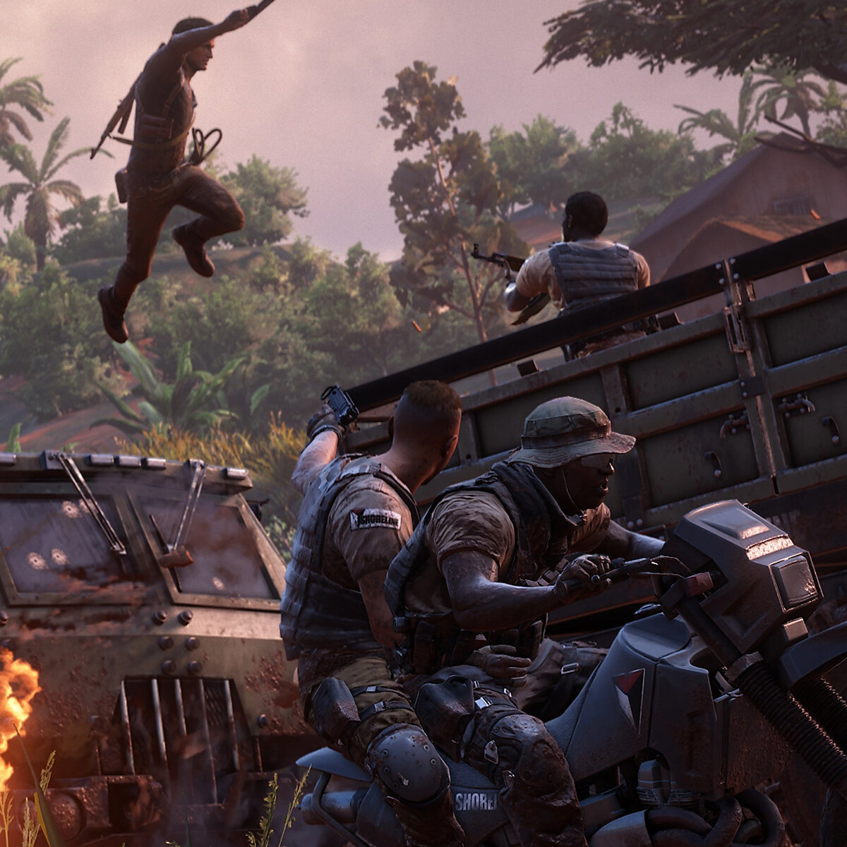 Игра Uncharted 4: Путь вора (A Thief's End) (PS4, РУС) — фото 1