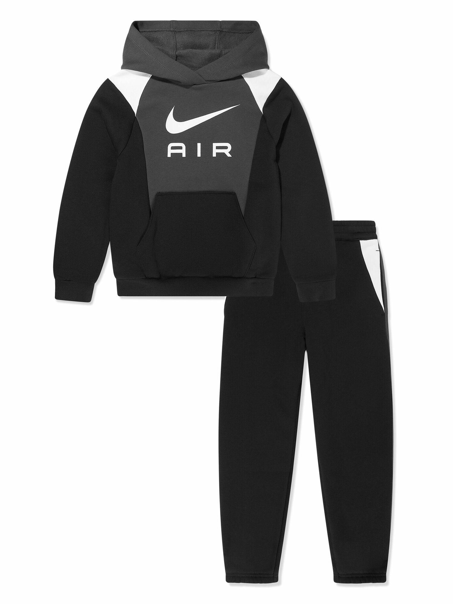 Костюм спортивный NIKE, размер 24 мес, черный