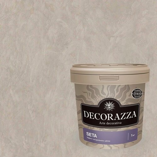 Изображение товара Декоративная штукатурка с эффектом натурального шелка Decorazza Seta (1кг) ST 11-57