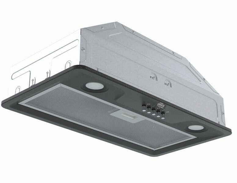 Вытяжка полновстраиваемая OASIS UN-50B (FR) черный (650 м. куб/час)