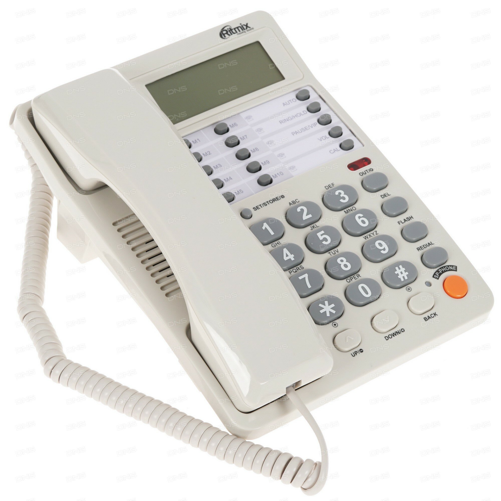 Телефон проводной Ritmix RT-495