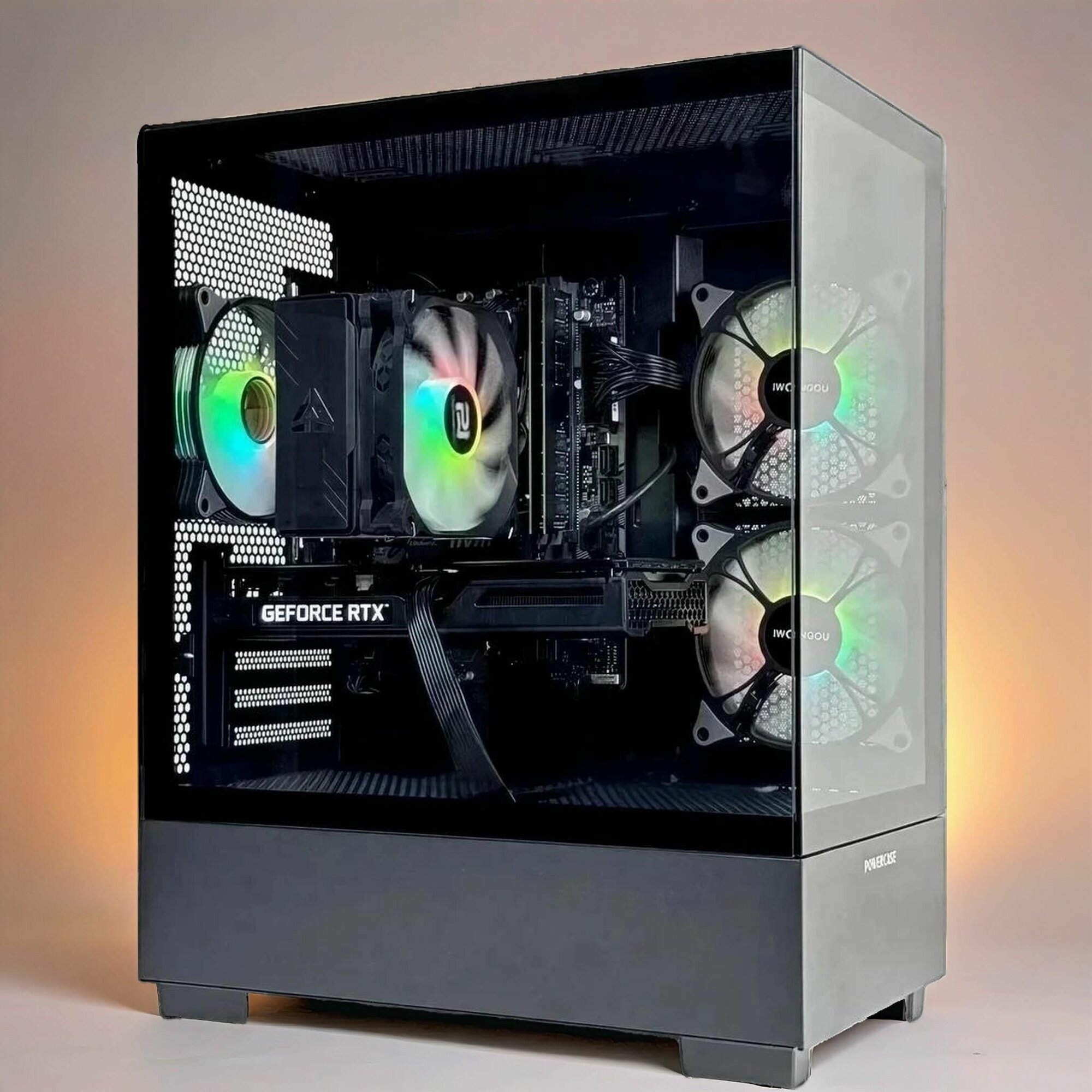 Игровой ПК ( AMD Ryzen 5 8400F / NVIDIA GeForce RTX 5070 / 64 ГБ ОЗУ / 1 ТБ SSD M2 NVME ) (Игровой компьютер, Системный блок)
