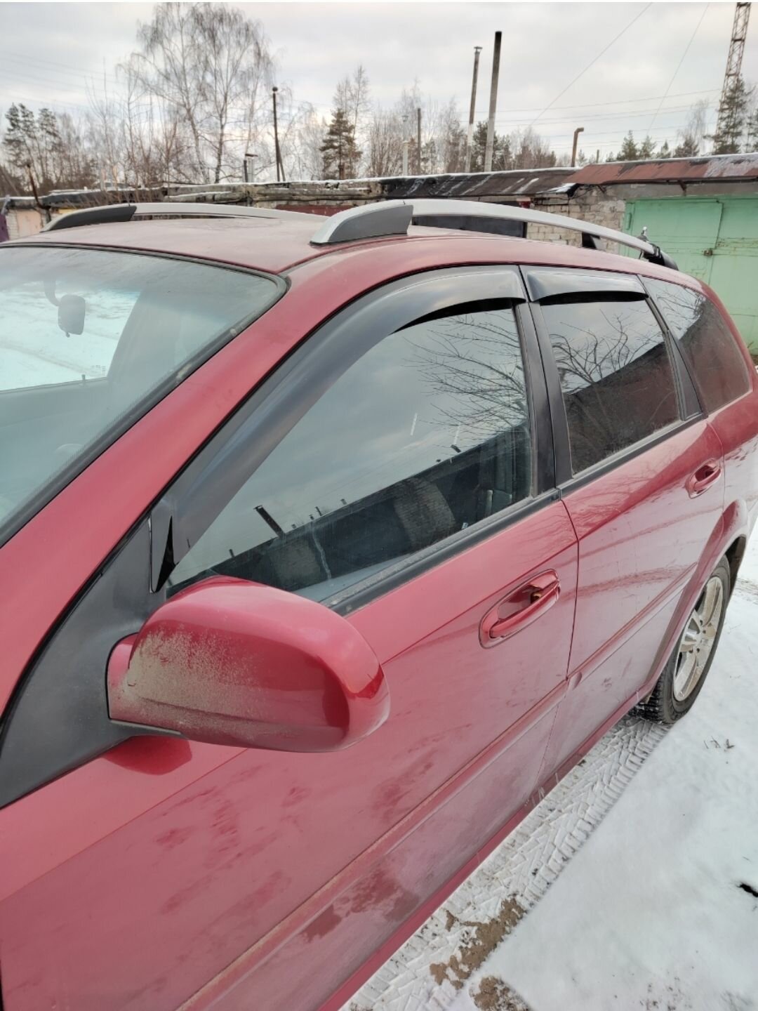 Дефлекторы окон Chevrolet Lacetti универсал 5дв. 2003-2013 г.