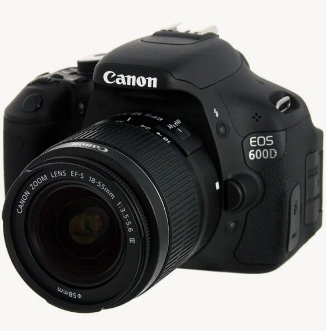 Фотоаппарат Canon EOS 600D Kit EF-S 18-55mm f/3.5-5.6 IS II, черный