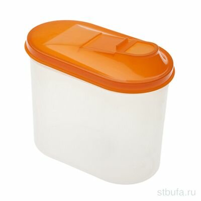 Банка для сыпучих продуктов овальная 15л. С294