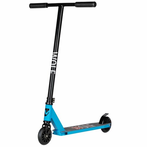 Самокат двухколесный трюковой Novatrack Wolf 20, 110 мм, синий