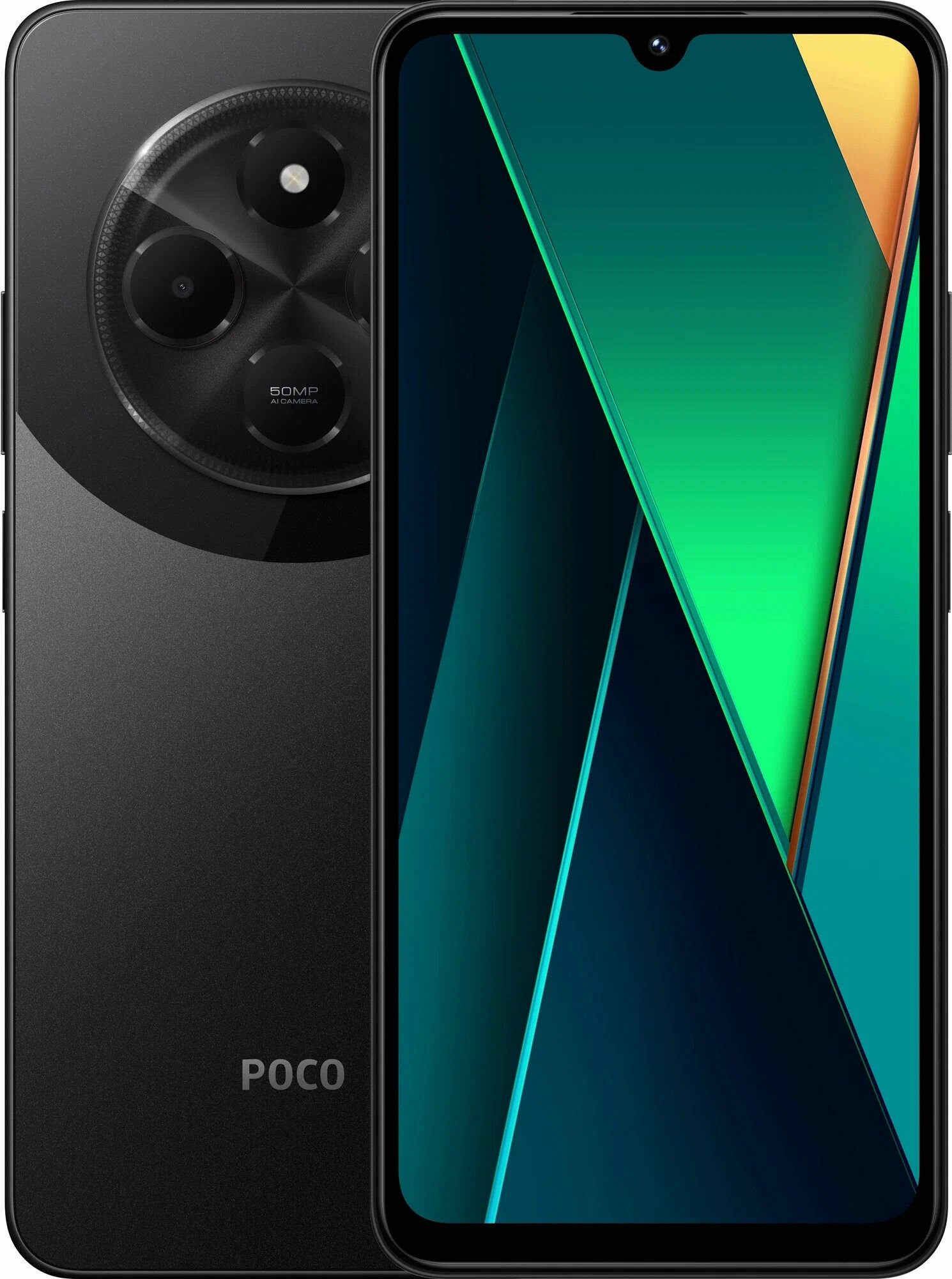 Смартфон Xiaomi POCO C75 6/128Gb Black