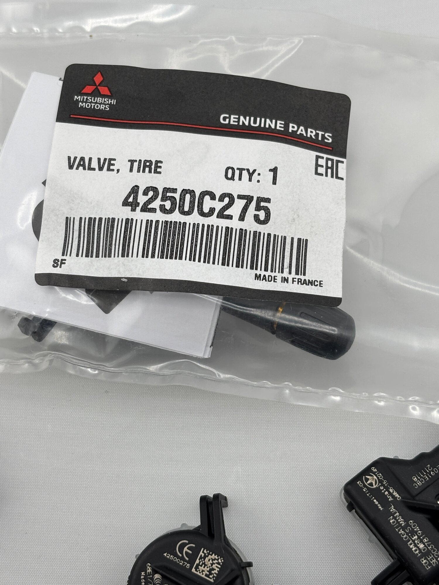 Датчик давления в шинах Mitsubishi 4250C275, для автомобилей, 1 шт.