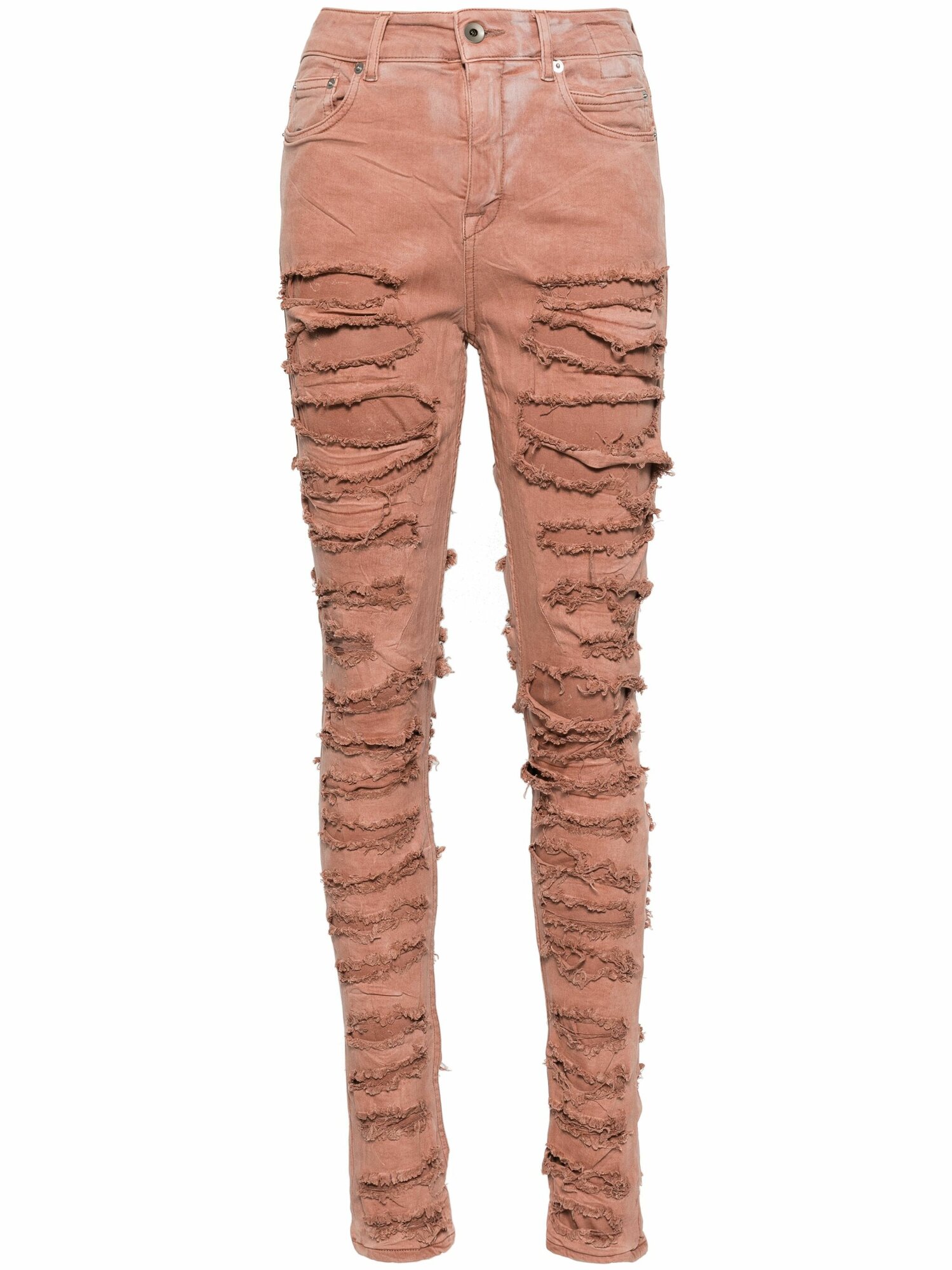 Джинсы Rick Owens Detroit Cut, размер 28, темно-розовый