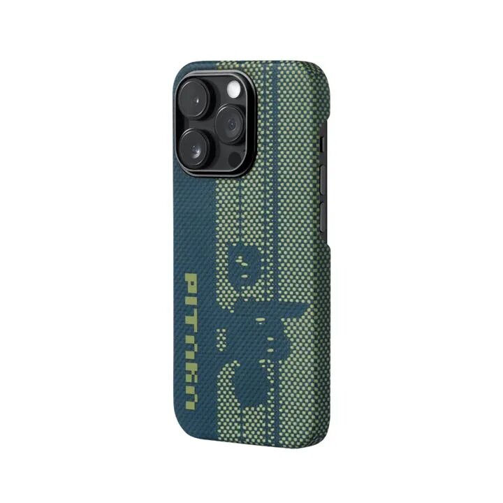 Лимитированный чехол Pitaka Pixel Game + кольцо для Iphone 14 Pro — фото 1