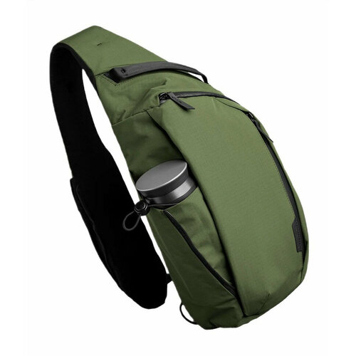 Сумка кросс-боди ALPAKA, фактура гладкая, зелёный