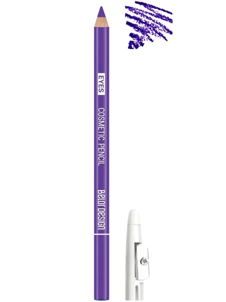 Belor Design Карандаш для глаз косметический контурный Party 4 фиолетовый