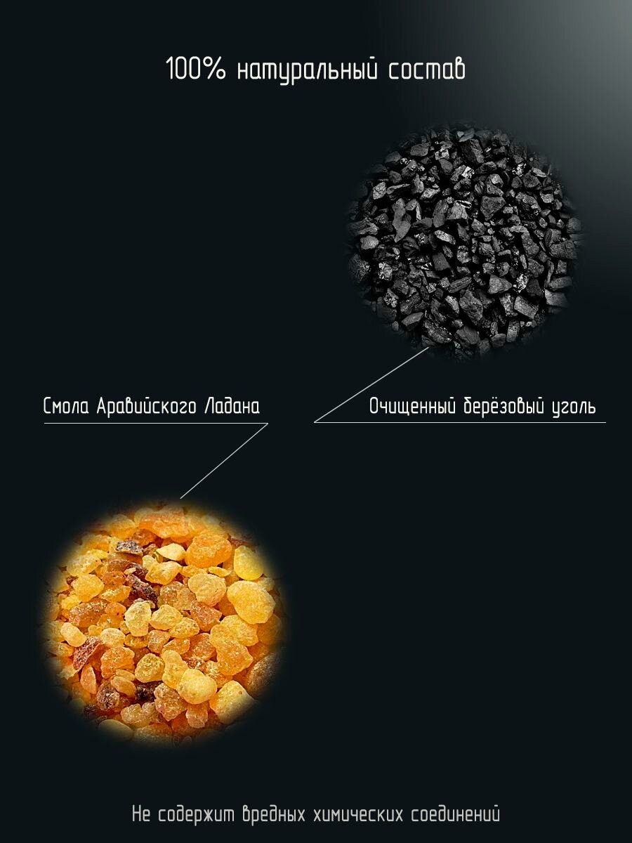 Благовония натуральные палочки Набор Ладан 3 упаковки — фото 1