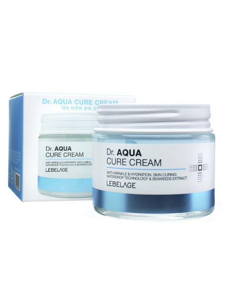 Lebelage Антивозрастной крем для обезвоженной кожи с морскими водорослями / Dr. Aqua Cure Cream, 70 мл