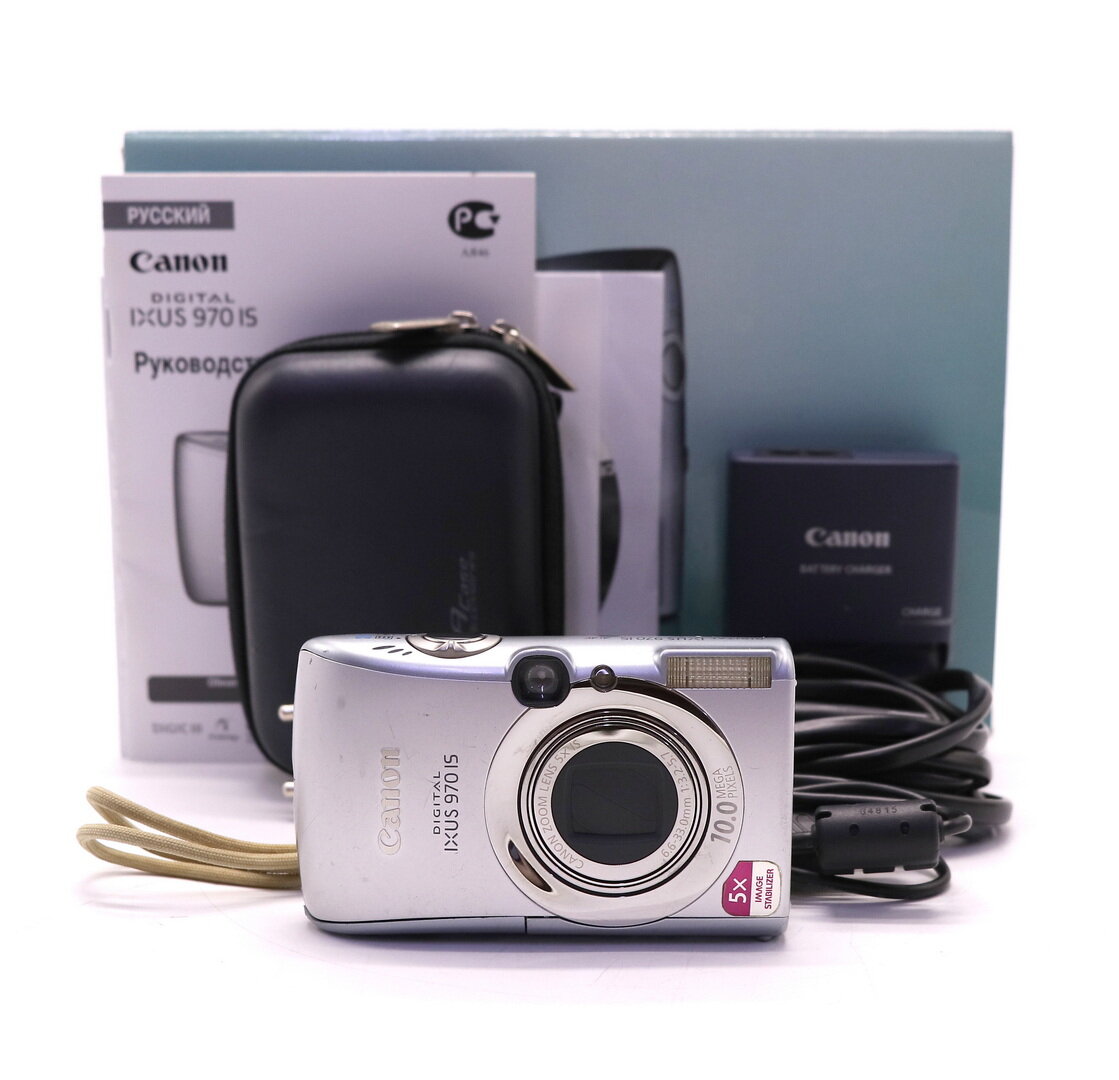 Canon Digital IXUS 970 IS в упаковке