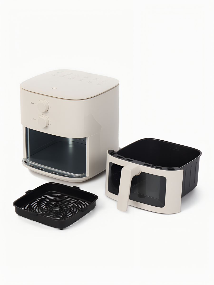 Аэрогриль Xiaomi Air Fryer N1 (MAF11) 5L CN, 5 литров, быстрое приготовление без масла, черный цвет — фото 1