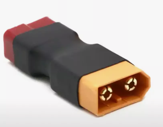 XT60 male - T-plug female — фото 1