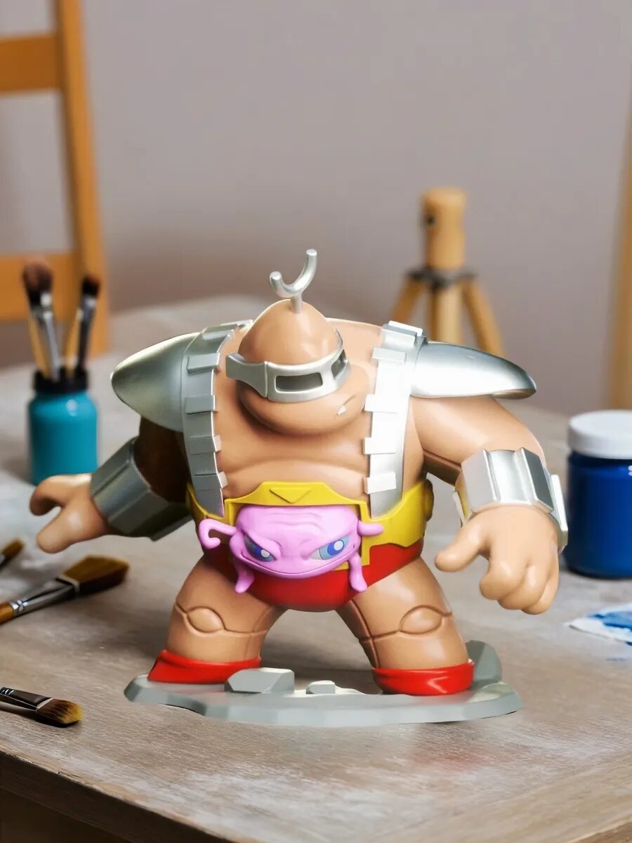 Фигурка под покраску Крэнг(Krang) 10см