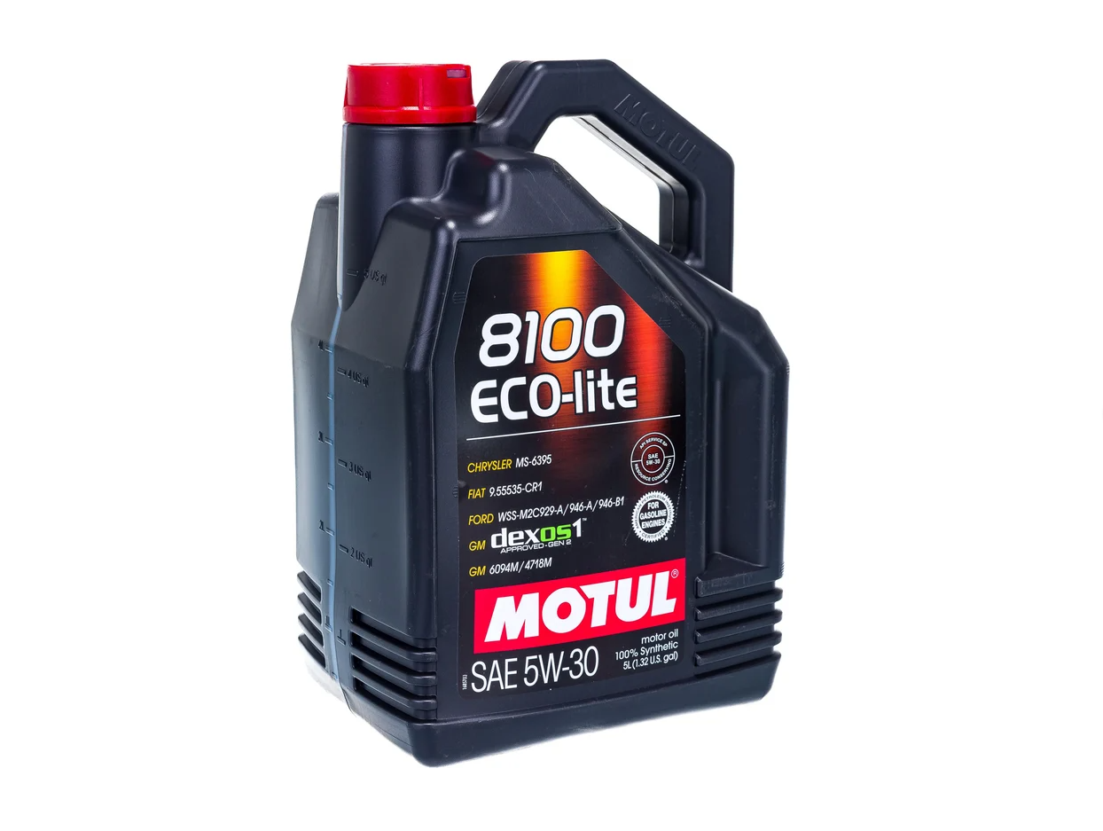 Масло моторное MOTUL 8100 Eco-Lite 5W-30 SN/CF, GF-5 синтетическое 5л 113498