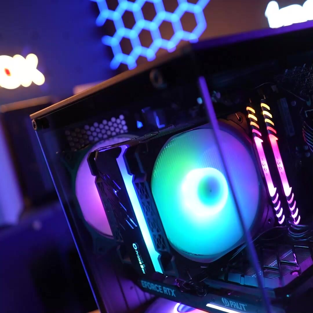 Корпус Invader Q4M + закаленное стекло, Micro-ATX, Mini-ITX, черный — фото 1