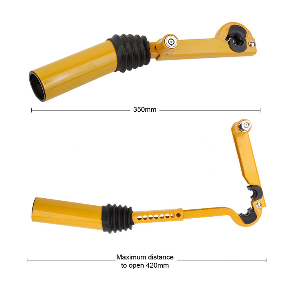 Автомобильный противоугонный замок регулируемый замок переключения передач ручного тормоза универсальный замок безопасности с 2 ключами для автомобиля грузовика внедорожника
