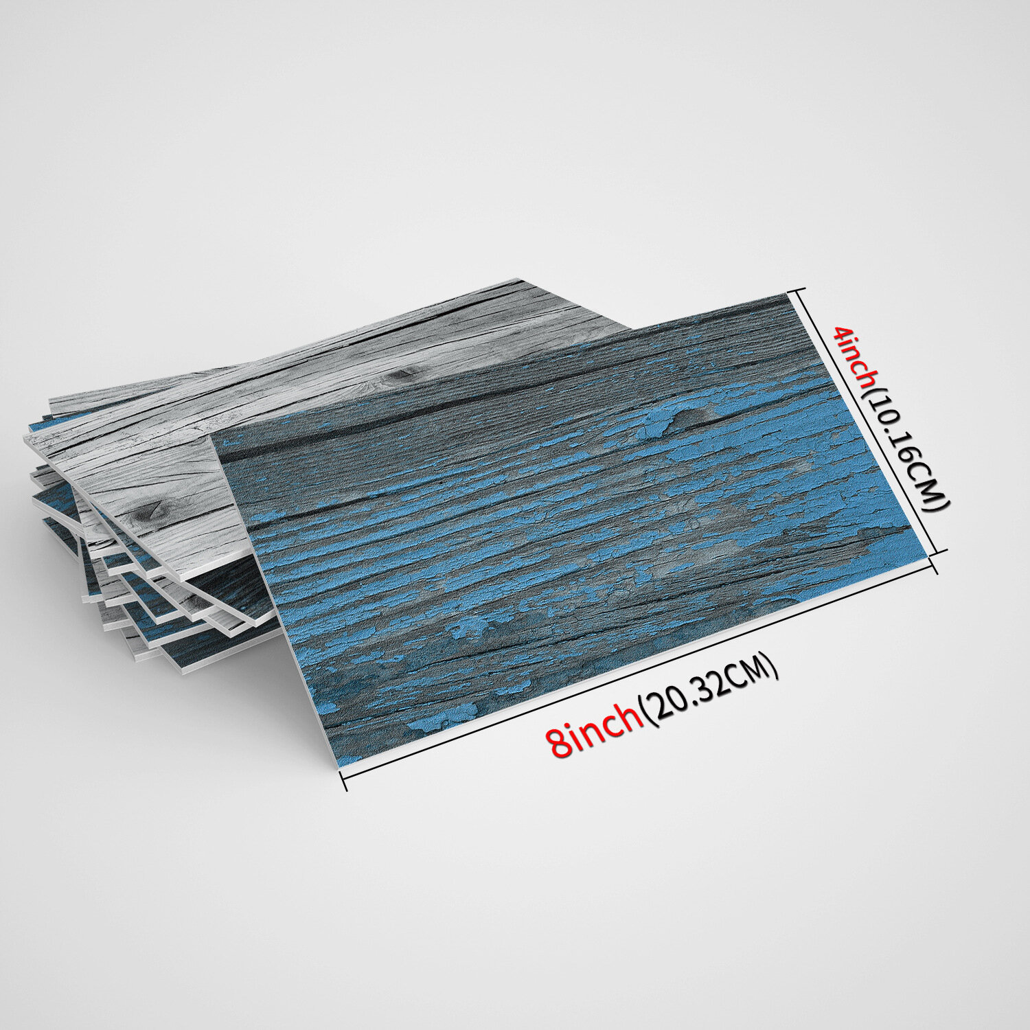 Набор панелей на стену SJM30 Temu Cross-Border Explosions Meiji с 3D эффектом 10.16x20.32 см 32 шт