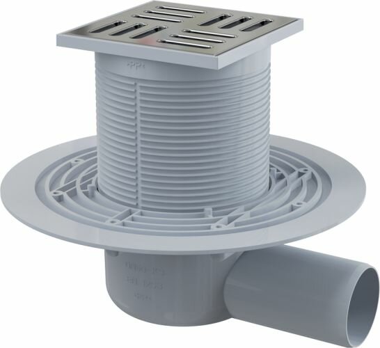 Трап сливной 105 х 105/50 (БОК) ALCAPLAST (20/1шт)