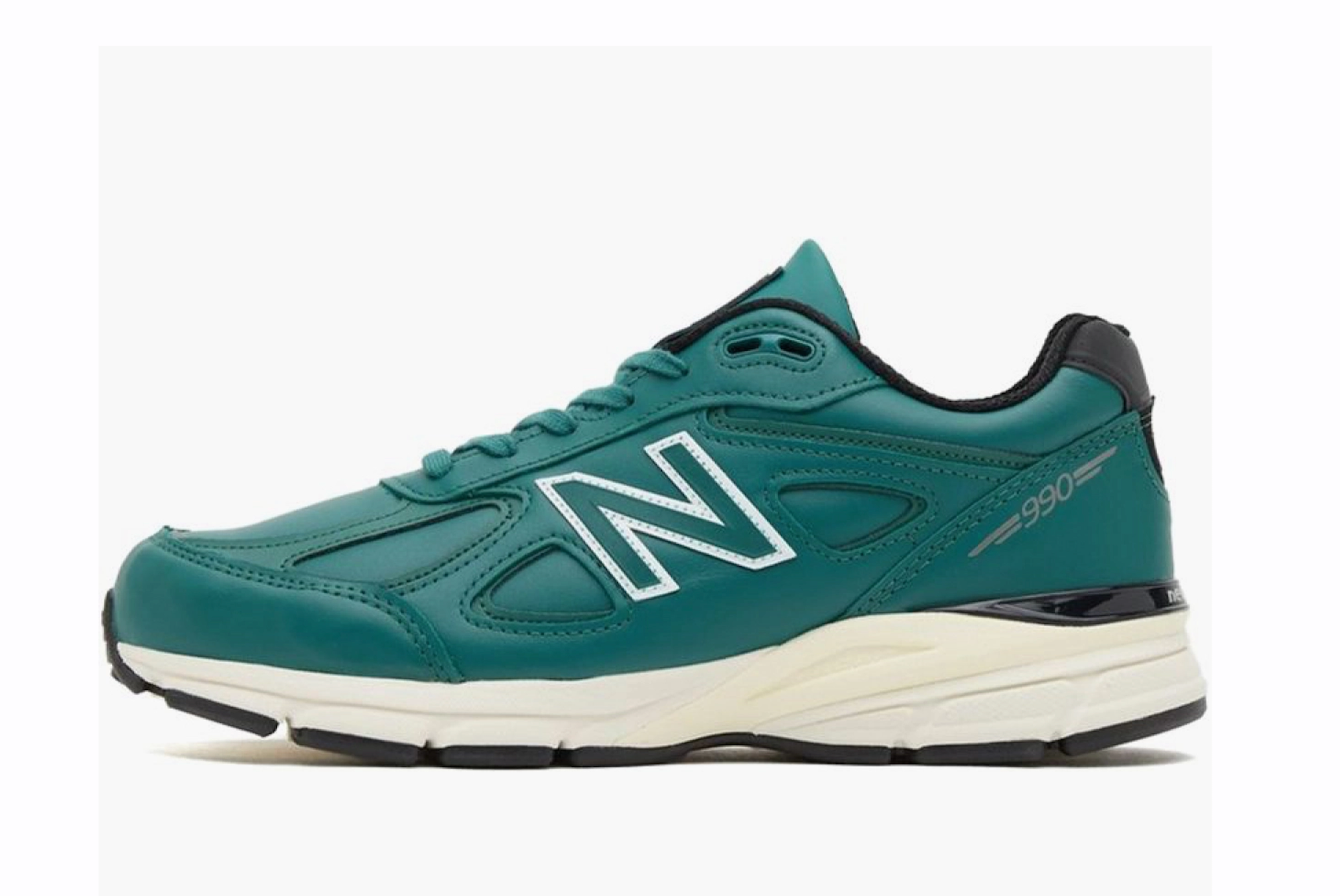 Кроссовки New Balance 990 V4, размер 7.5 US/ 40.5 EUR/ 25.5 CM, зелeный