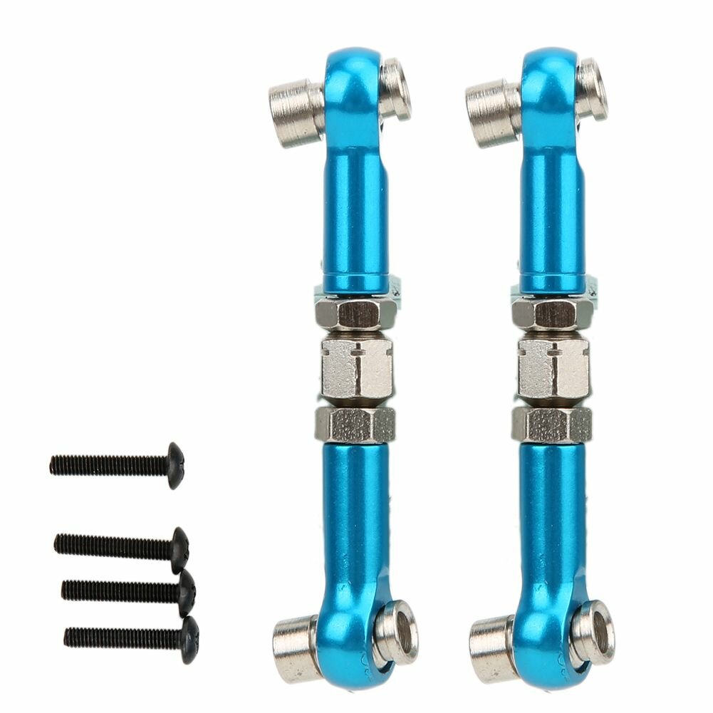 RC рулевая тяга передняя и задняя сервоприводная тяга для HPI RS4 Sport 3 1/10, обновленные аксессуары, синий 113696B