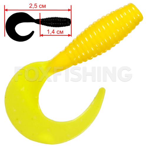 Силиконовая приманка CF Angry Spin 1