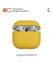 Силиконовый чехол COMMO Shield Case для Apple Airpods 4, Жёлтый