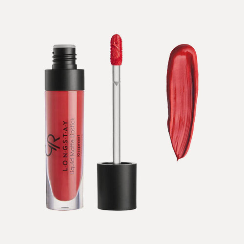 Изображение товара Помада жидкая Golden Rose "Longstay Liquid Matte", матовая, красная, 30 мл