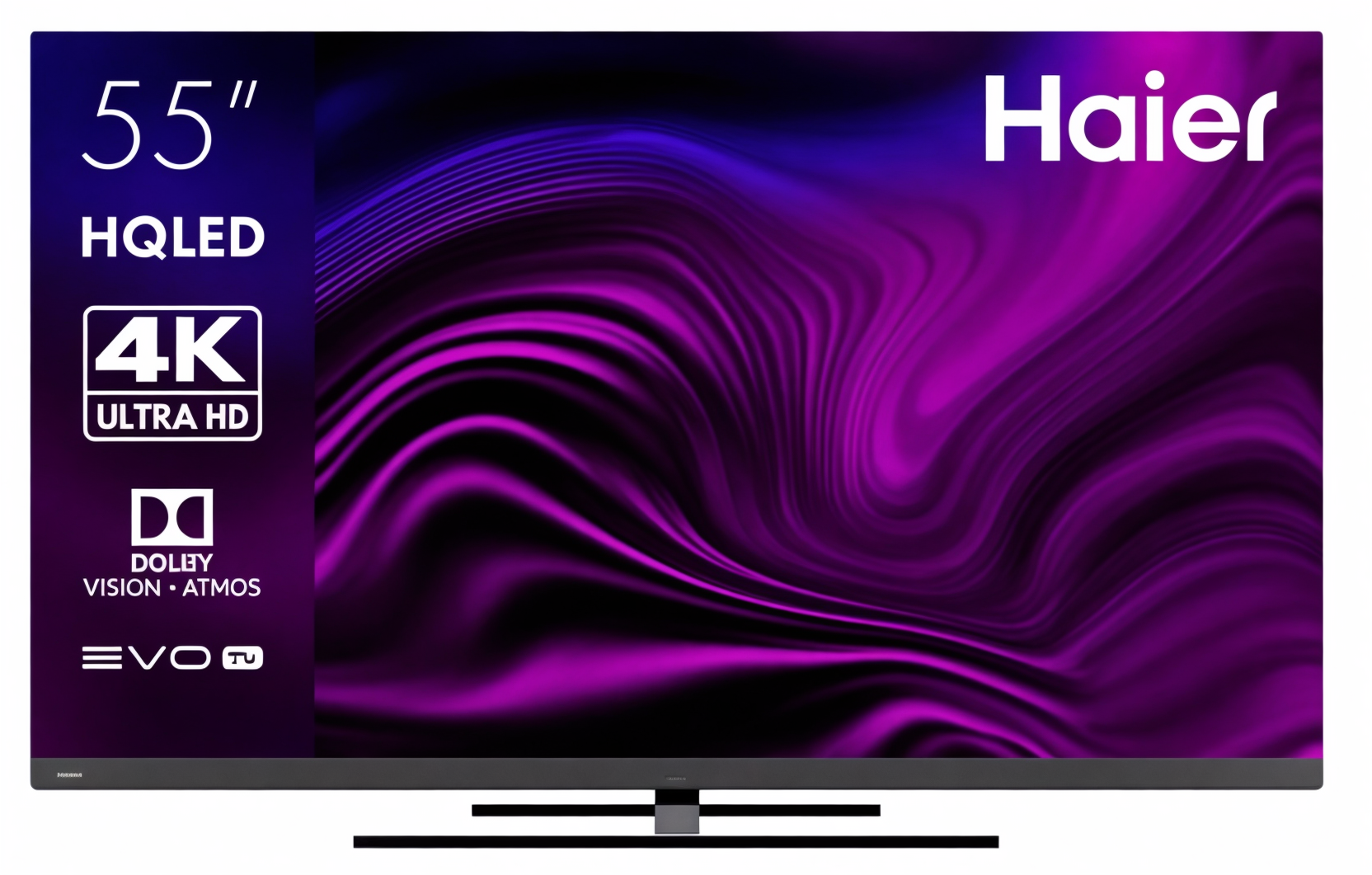 Телевизор Haier 55 Smart TV AX Pro 4K UltraHD, Wi-Fi, Android TV