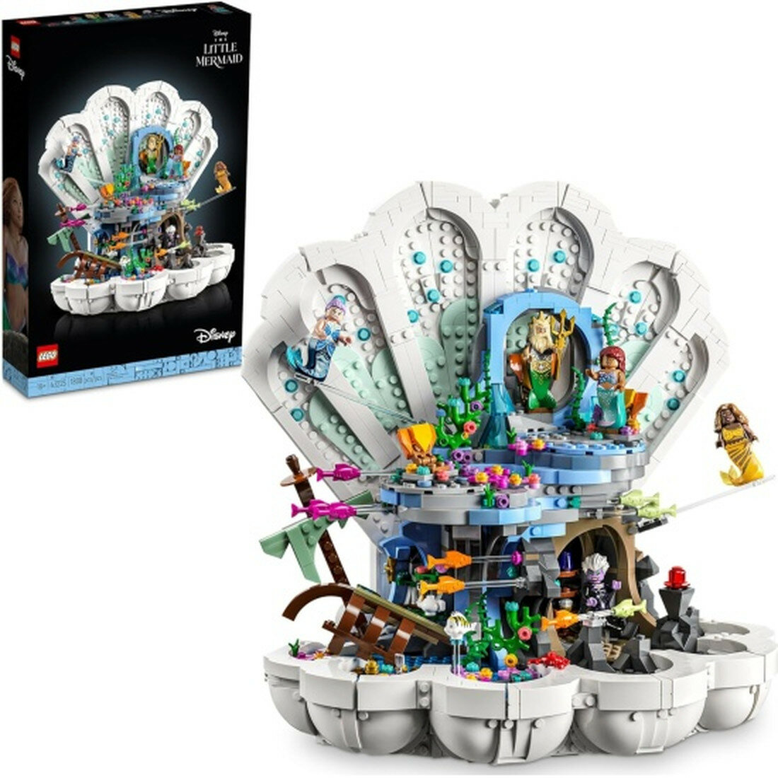 Конструктор Lego ® Disney™ 43225 Русалочка: королевская ракушка