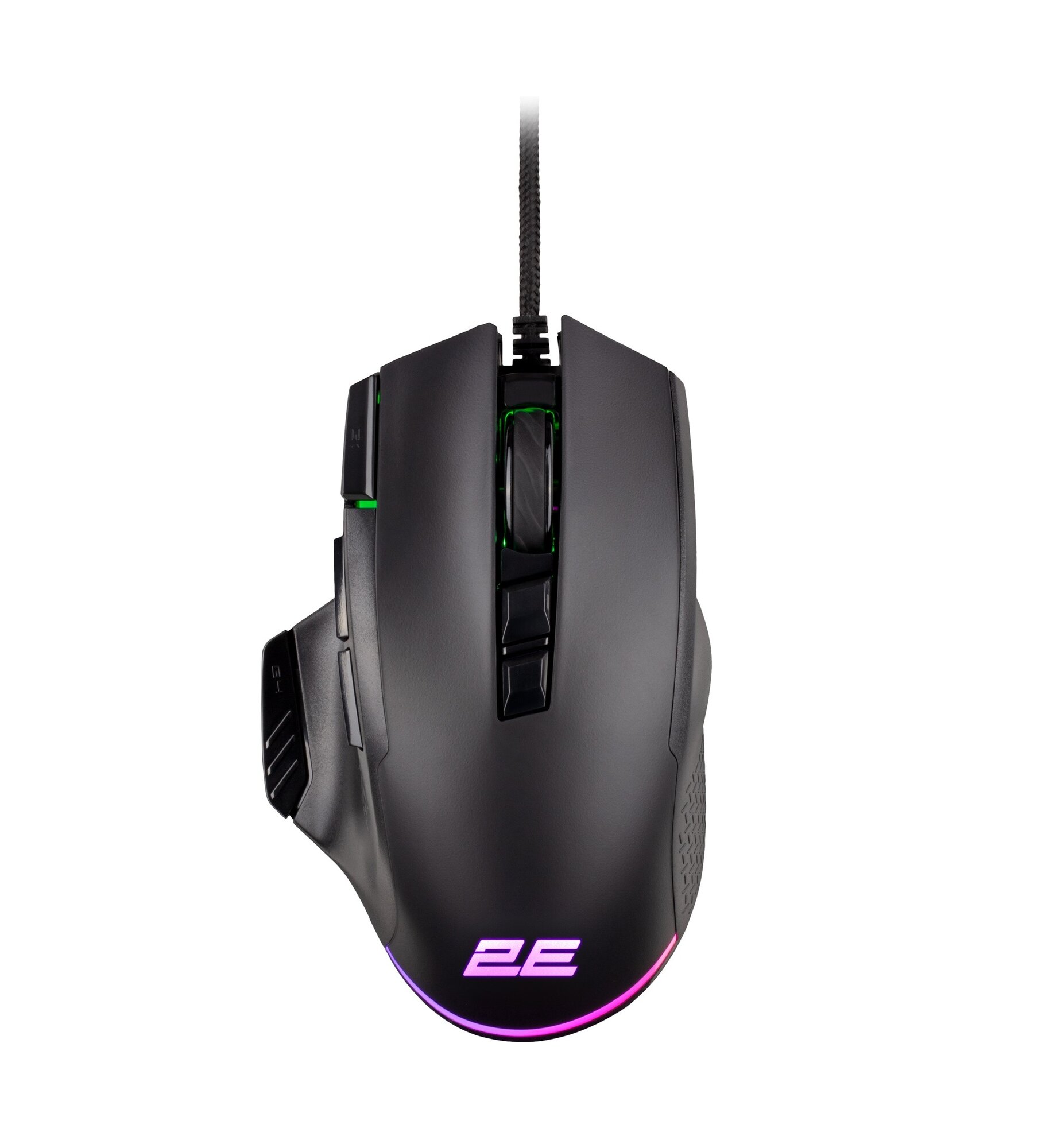 Проводная игровая мышь 2E Gaming MG330, 6400dpi, ускорение до 22,5G