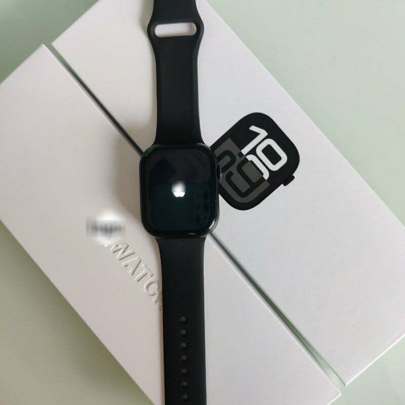 Умные смарт часы Smart Iwatch 1:1 46мм series 10 IP68 черный