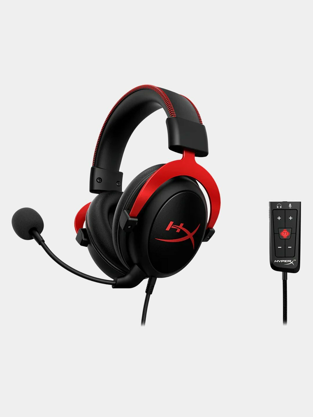 Наушники HyperX Cloud 2 Voice, проводные, для компьютера, 7.1 — фото 1