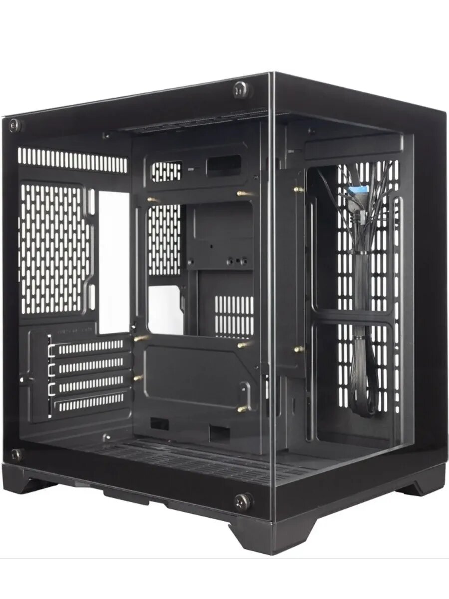 Корпус для компьютера MEGAVIEW MV5-T Black / mATX