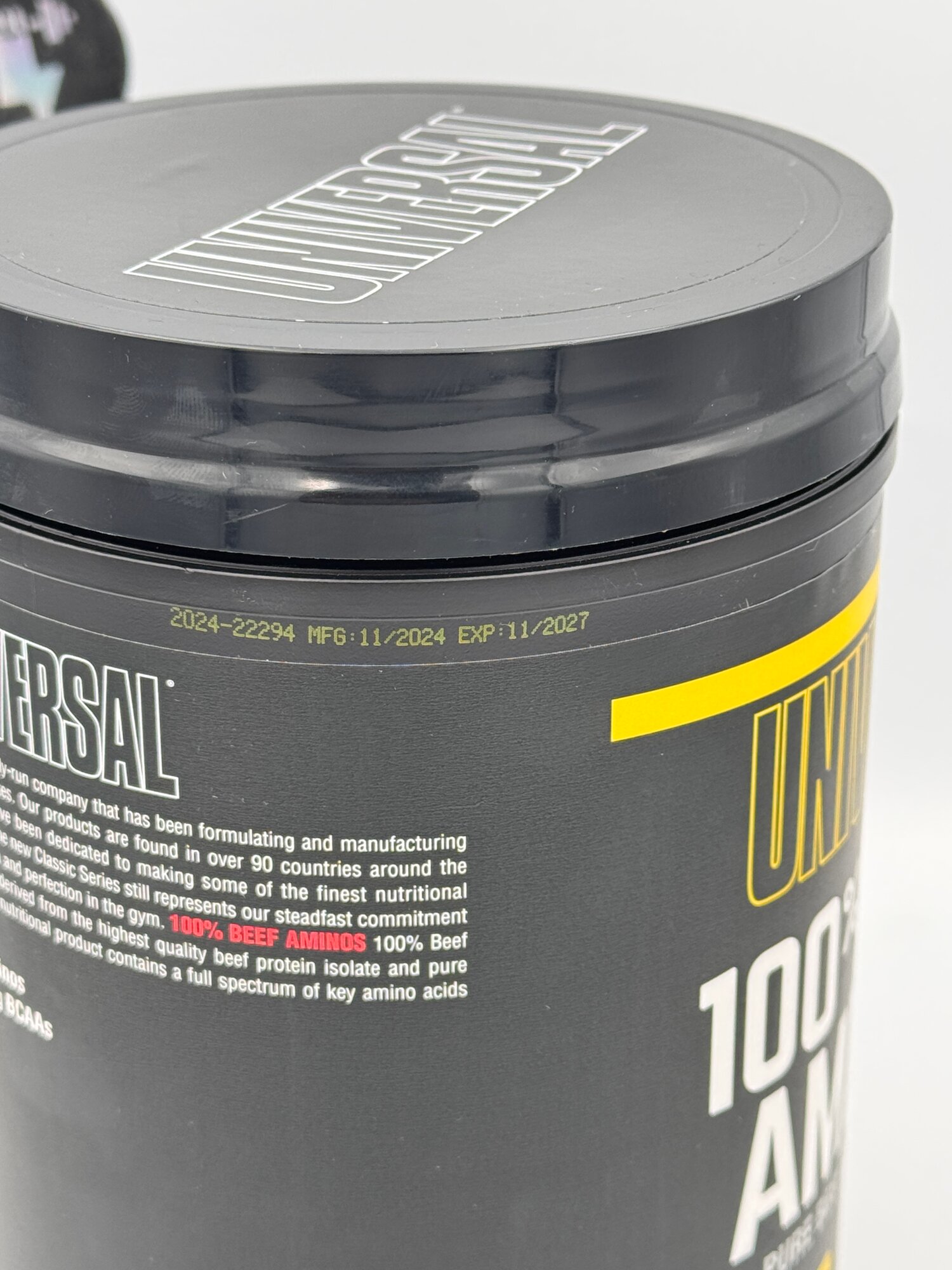 Universal 100% beef aminos 400 tablets, гавяжий аминокислоты для роста мыщц — фото 1