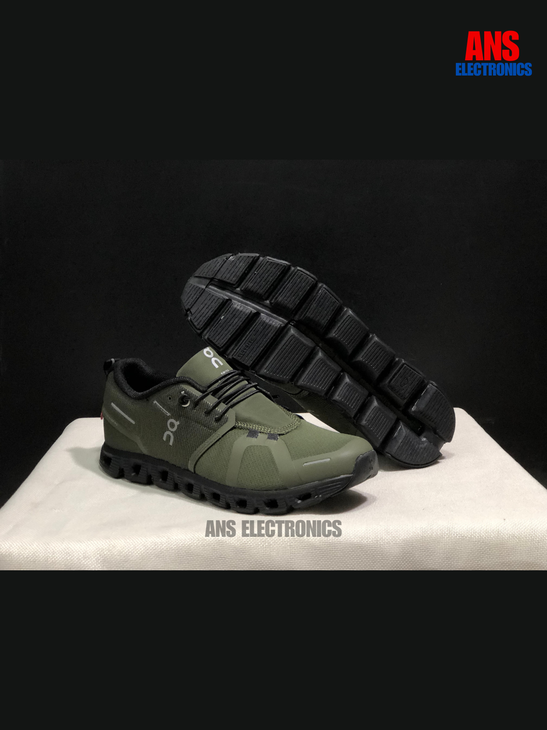 Кроссовки  On Cloud, полнота B (US)/ на среднюю стопу, размер 41, зелeный — фото 1