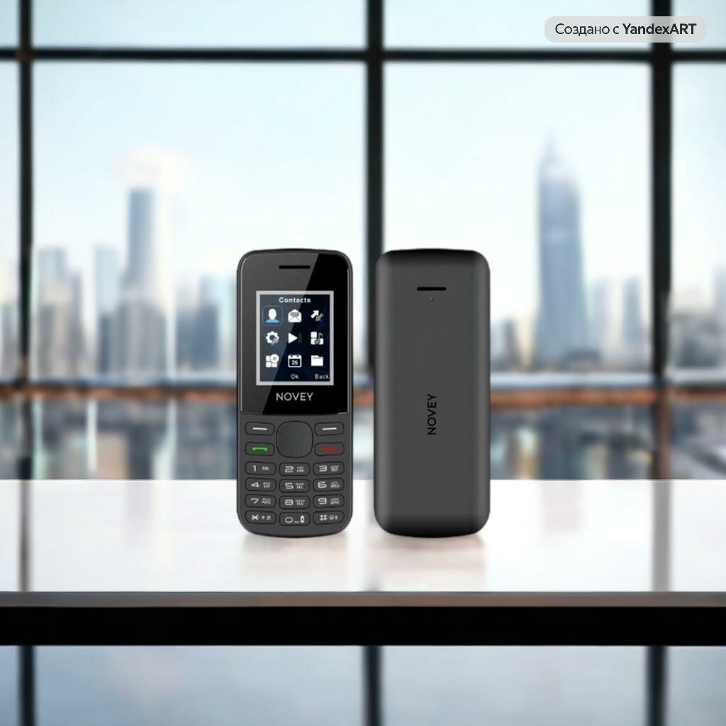 Мобильный телефон Novey CDMA Perfectum C10, диагональ 1.77", black