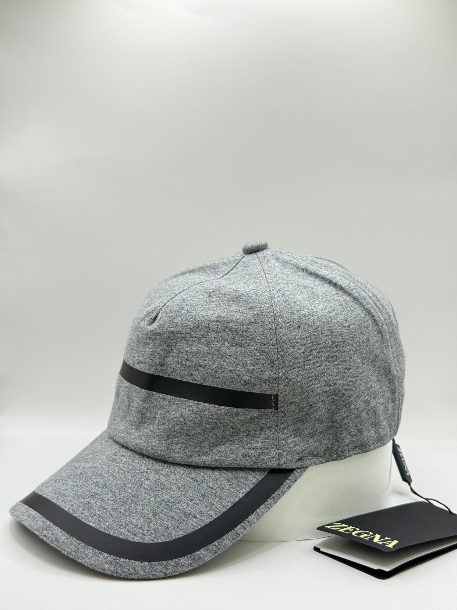 Кепка Z Zegna кепка Zegna для мужчин, размер OneSize, серый