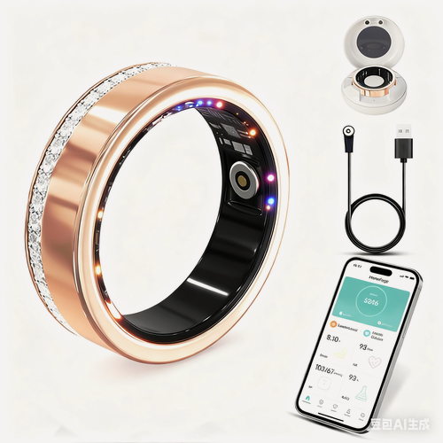 Изображение товара Умное кольцо JITE, женское, IP68, Bluetooth 5,2, мониторинг здоровья