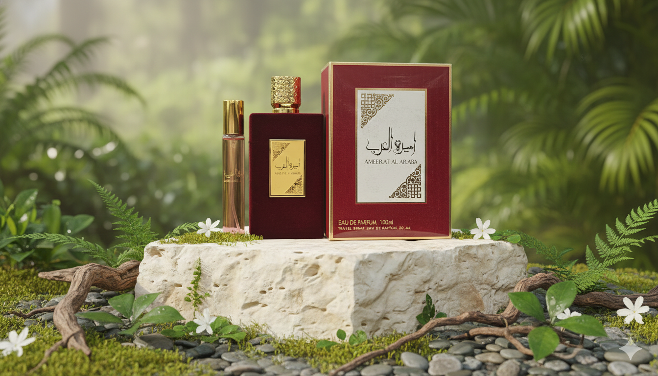 Арабские духи для женщин Ameerat Al Arab, отличный подарок 100мл пробник в флаконе, подарок
